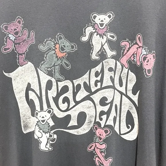 Free People Grateful Dead Bears Tee Shirt Dress - Picture 7 of 10